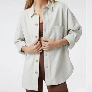 Vuori Shirt Jacket - Cream Size M/L